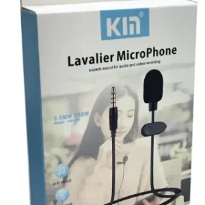 KIN Lavalier Microphone KM-005 Best Sound for Audio & Video Recording Microphone price in pakistan